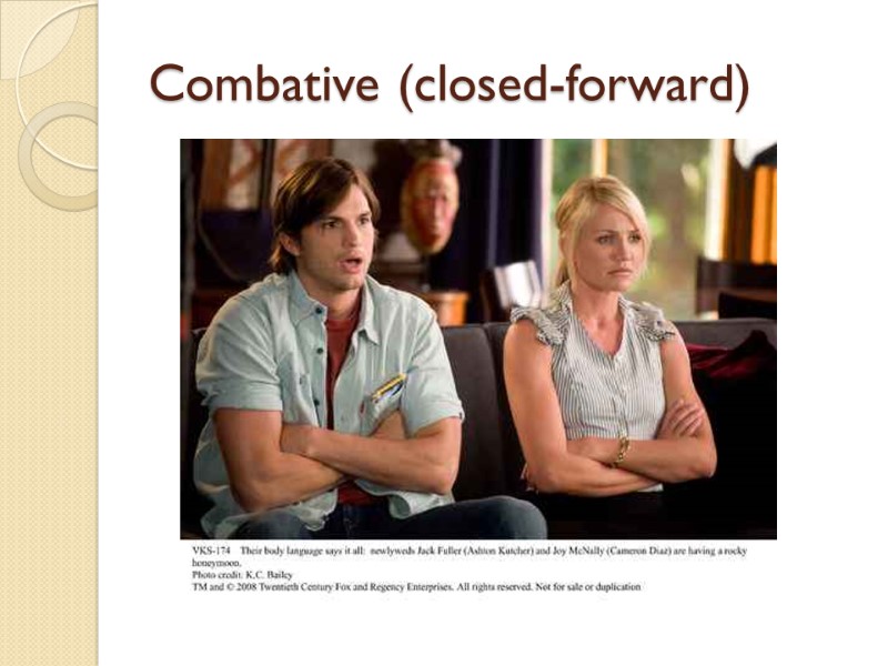 Combative (closed-forward)